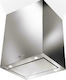 Faber Cubia Isola Plus EV8 X A45 Island Vent Hood 45cm Inox