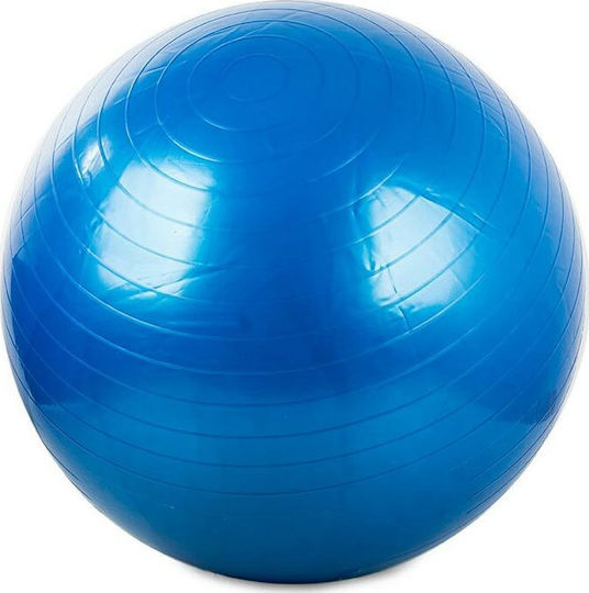 14172 Μπάλα Pilates 65cm σε Μπλε Χρώμα