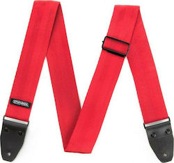 Dunlop Deluxe Seatbelt Strap Red