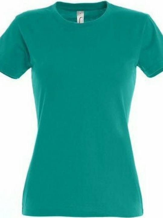 Sol's Imperial Γυναικείο Διαφημιστικό T-shirt Κοντομάνικο Emerald