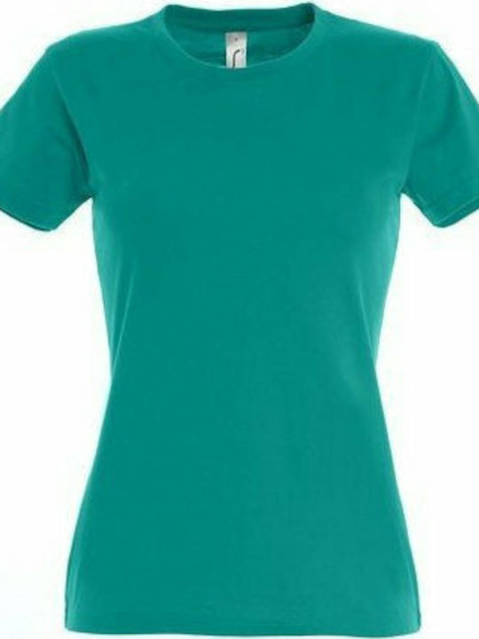 Sol's Imperial Women's Short Sleeve Promotional T-Shirt Emerald