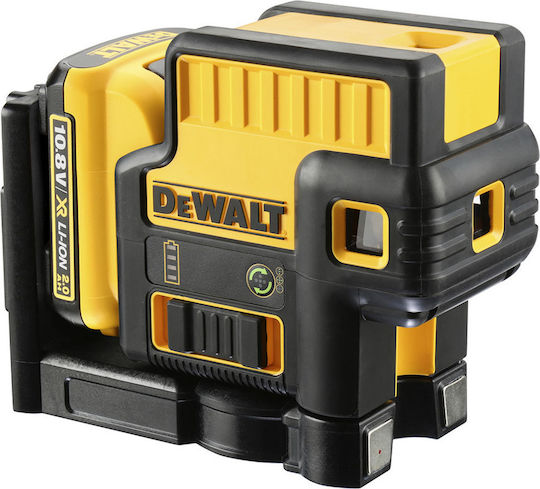 DEWALT Αυτορυθμιζόμενο Γραμμικό Αλφάδι Laser Πράσινης Δέσμης 10.8V με Εύρος Εργασίας 30m