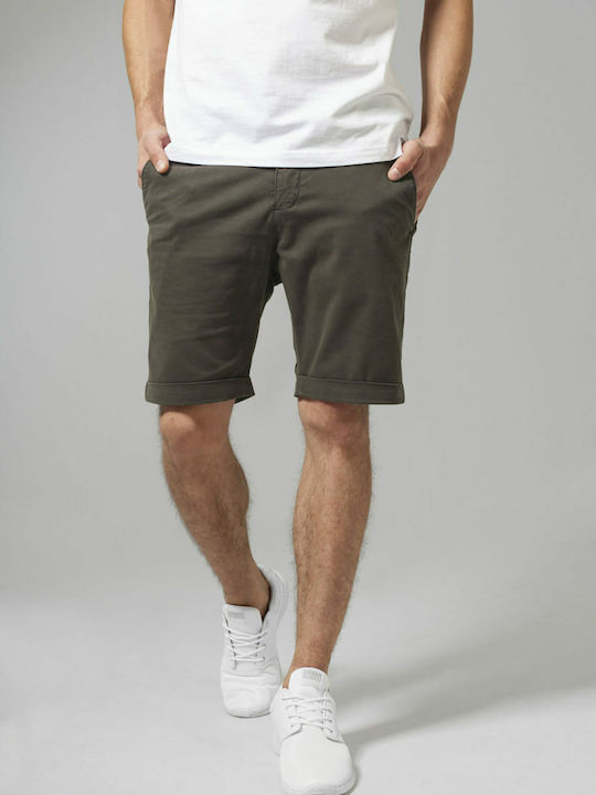 Urban Classics Ανδρική Βερμούδα Chino Χακί
