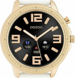 Oozoo Q00322 45mm Smartwatch με Παλμογράφο (Χρυ...