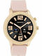 Oozoo Q00324 45mm Smartwatch με Παλμογράφο (Ροζ...