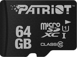 Patriot microSDXC 64GB Clasa 10 U1 Viteză mare