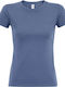 Sol's Imperial Women's Short Sleeve Promotional T-Shirt Blue 11502-205