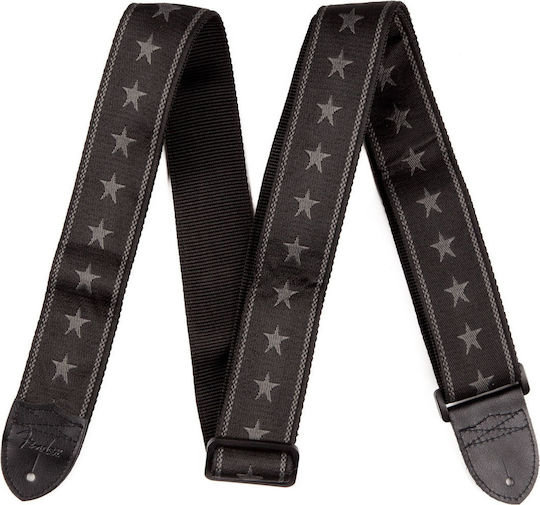 Fender Nylon Stars And Stripes Strap Каишка за Китара Черна