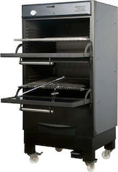 Pira Holzkohleofen 90D Lux Schwarz mit Grillrost 780x625 mm Pira Holzkohleofen 90D Lux Schwarz mit Grillrost 780x625 mm
