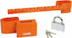Lampa LKW-Zusatzschloss Schloss für Container 24-50cm mit Zanna Jumbo Schlüssel