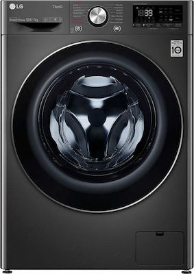 LG F4DV710S2SE Πλυντήριο-Στεγνωτήριο Ρούχων 10.5kg/7kg Ατμού 1400 Στροφές με Wi-Fi