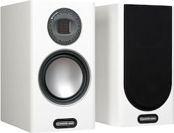 Monitor Audio Gold 100 Pair of Hi-Fi Speakers Bookself 120W 2 No of Drivers W21xD30.3xH36.2cm. White
