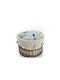 Nef-Nef Homeware Please Pistachio Καλαθάκι με Λαβέτες 1118 Pistachio Βάρους 450gr/m²