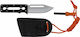 Fox Outdoor Outlive G10 Knife Survival Black in Sheath