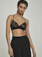 Urban Classics Negru Bralette pentru femei