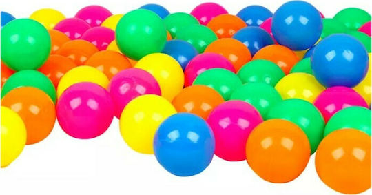 Fun Baby Bile pentru loc de joacă Bile Colorate din Plastic 8cm 100buc 100τμχ