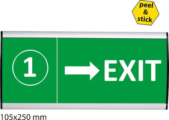 M&T Displays 18759 Label 105x250mm