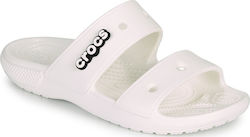 Crocs Classics Slides σε Λευκό Χρώμα