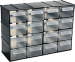 ArtPlast Συρταριέρα Εργαλείων Plastic 16 Compartments W22.1xD8.5xH15.6cm