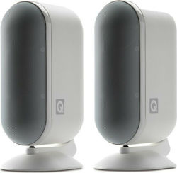 Q-Acoustics 7000LRi Pair of Hi-Fi Speakers Bookself 100W 2 No of Drivers W10xD16xH24cm. White