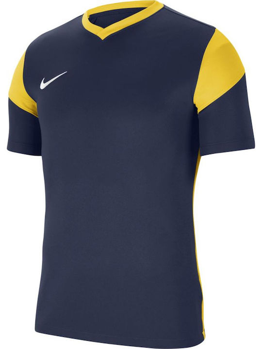 Nike Dri-FIT Park Derby 3 Αθλητικό Ανδρικό T-shirt Dri-Fit Navy Μπλε με Λογότυπο