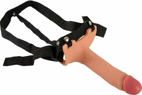 You2Toys Realistixxx Strap-On Sleeve Harness με Dildo 19.5cm στο χρώμα του δέρματος