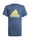 Adidas Παιδικό T-shirt Μπλε