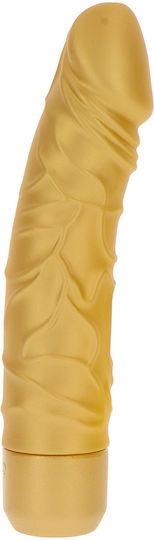 ToyJoy Get Real Gold Dicker Original Vibrator Realistisch Vibrator 20cm Gold