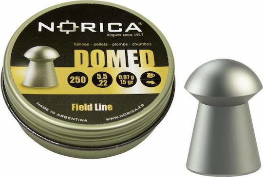 Norica Domed Pellets Airgun 5.5mm 250pcs 0.97g 250pcs 5mm/250pcs