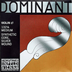 Thomastik Dominant Violin String Single String Synthetic Core 1/4 Medium Tension 1/4 D (Re)
