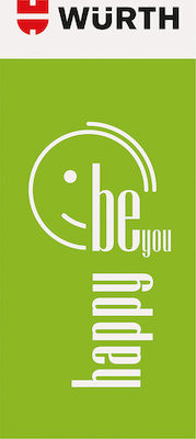 Wurth Αρωματική Καρτέλα Κρεμαστή Αυτοκινήτου Be You Happy