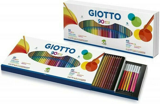 Giotto Stilnovo & Turbo Color Σετ Ζωγραφικής 50τμχ
