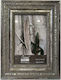 Oriana Ferelli Polyresin Photo Frame with Gray Frame 2 Pieces
