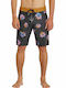 Natural Visions Stoney 19" Men's Swimwear Bermuda Black Floral