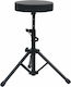 vidaXL Drum Throne Ρυθμιζόμενο Black Υ47.5-62cm