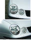Kamei Front Headlights Eyebrows for Volkswagen Polo 2001->