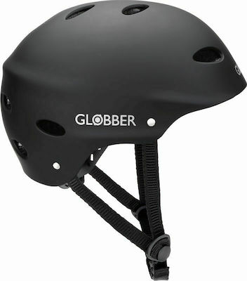 Globber Adult Helmet for Electric Scooter Black 54-56cm in Black Color 513-120