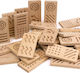 Andreu Toys Domino Sensory Educational Game Knowledge made of Wood for 2+ years Years Old