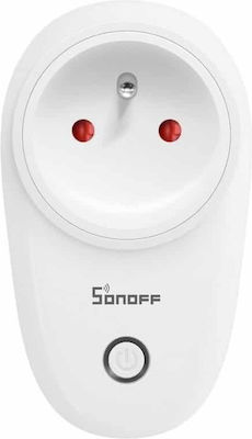 Sonoff S26 TPE-FR Smart Einzelne Steckdose Französischer Typ Weiß