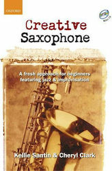 Oxford Creative Saxophone Sheet Music for Wind Instruments + CD