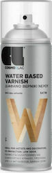Cosmos Lac Spray Poloneză Water Based Varnish cu Efect de Satin Transparent 400ml