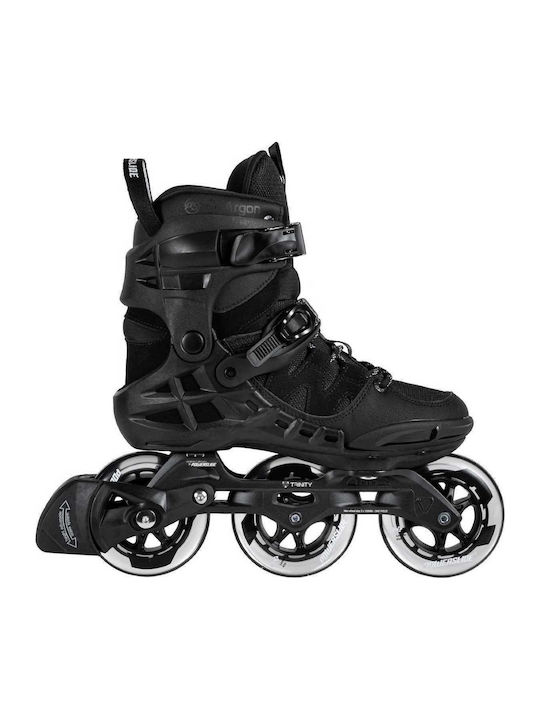 Powerslide Argon Inline Rollers Schwarz Erwachsene/Kinder
