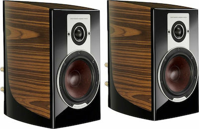 Dali Epicon 2 Pair of Hi-Fi Speakers Bookself 200W 2 No of Drivers W21.4xD36.6xH38.6cm. Walnut