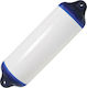 Oceanfenders Boat Balloon H Series Heavy Duty H2 Μπαλόνι Λευκό/Μπλε 14X50εκ White