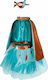 Turquoise Carnival Cape