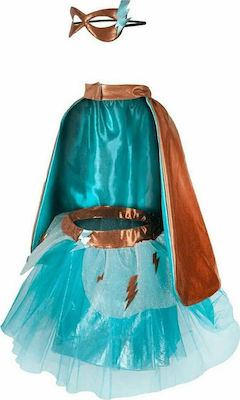 Turquoise Carnival Cape