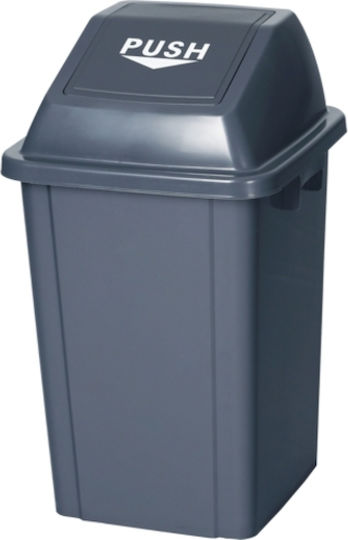 Ram Plastic Coș de gunoi Deșeuri 100lt Gri