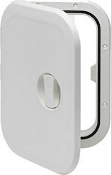 Seaflo Cansb Hatch Ușă de punte a bărcii L380xL280mm Alb Culoare