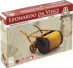 Italeri Φιγούρα Μοντελισμού Μηχανή Leonardo Da Vinci Mechanical Drum