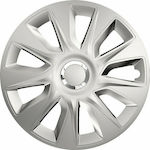 Versaco Car Hubcap Set Stratos Rc 15" 4pcs Silver